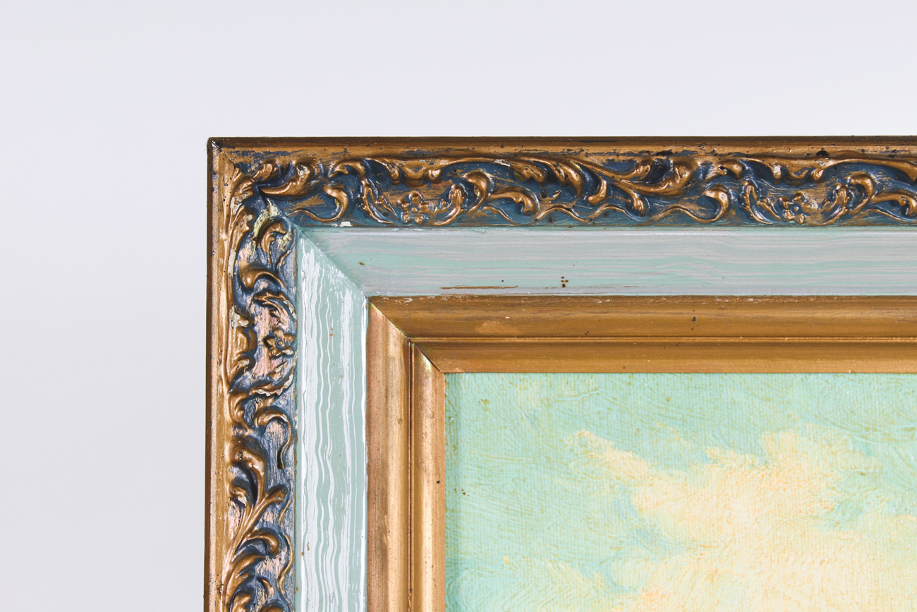 Original Ernest Noack Oil on Canvas Painting