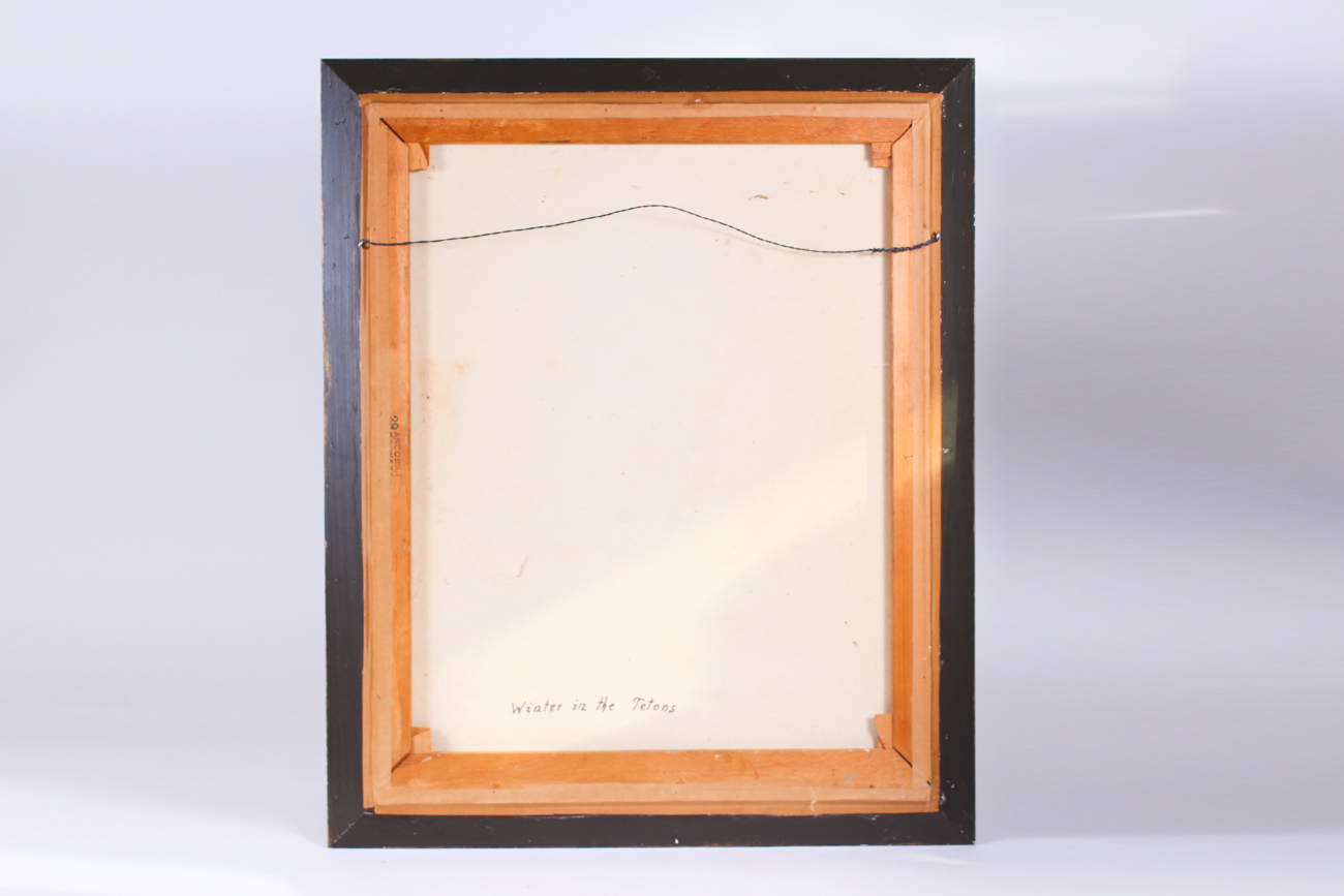 Original Ernest Noack Oil on Canvas Painting