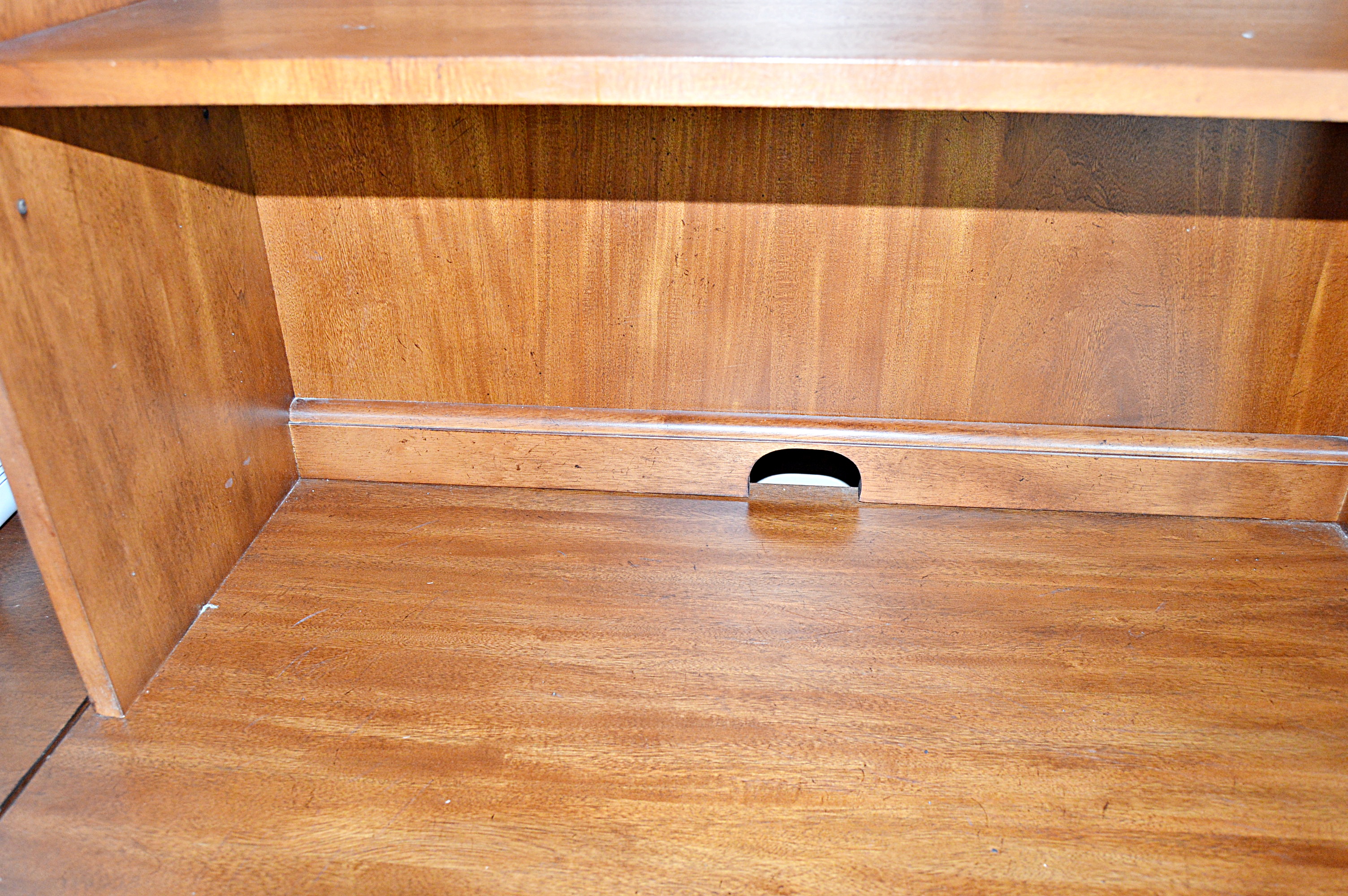 Ethan Allen Home Office and Leather Desk Chair