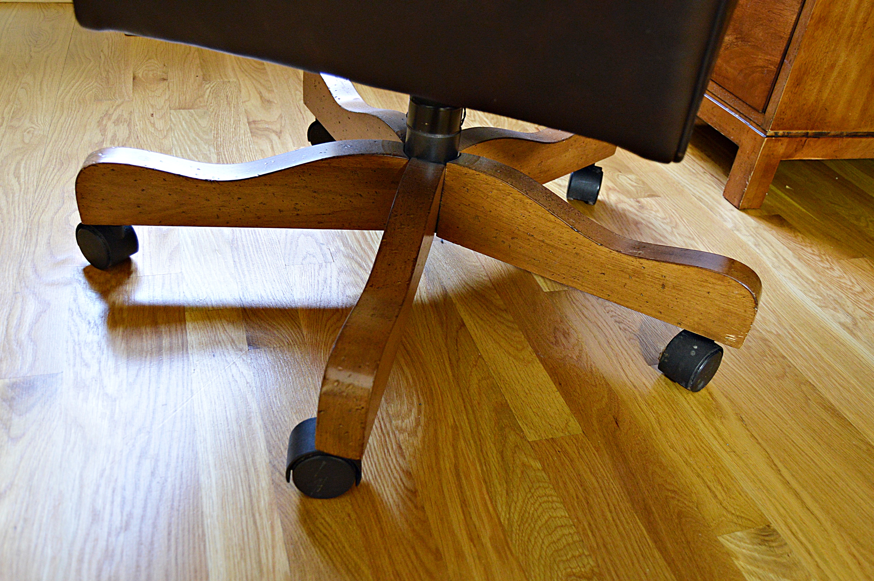 Ethan Allen Home Office and Leather Desk Chair