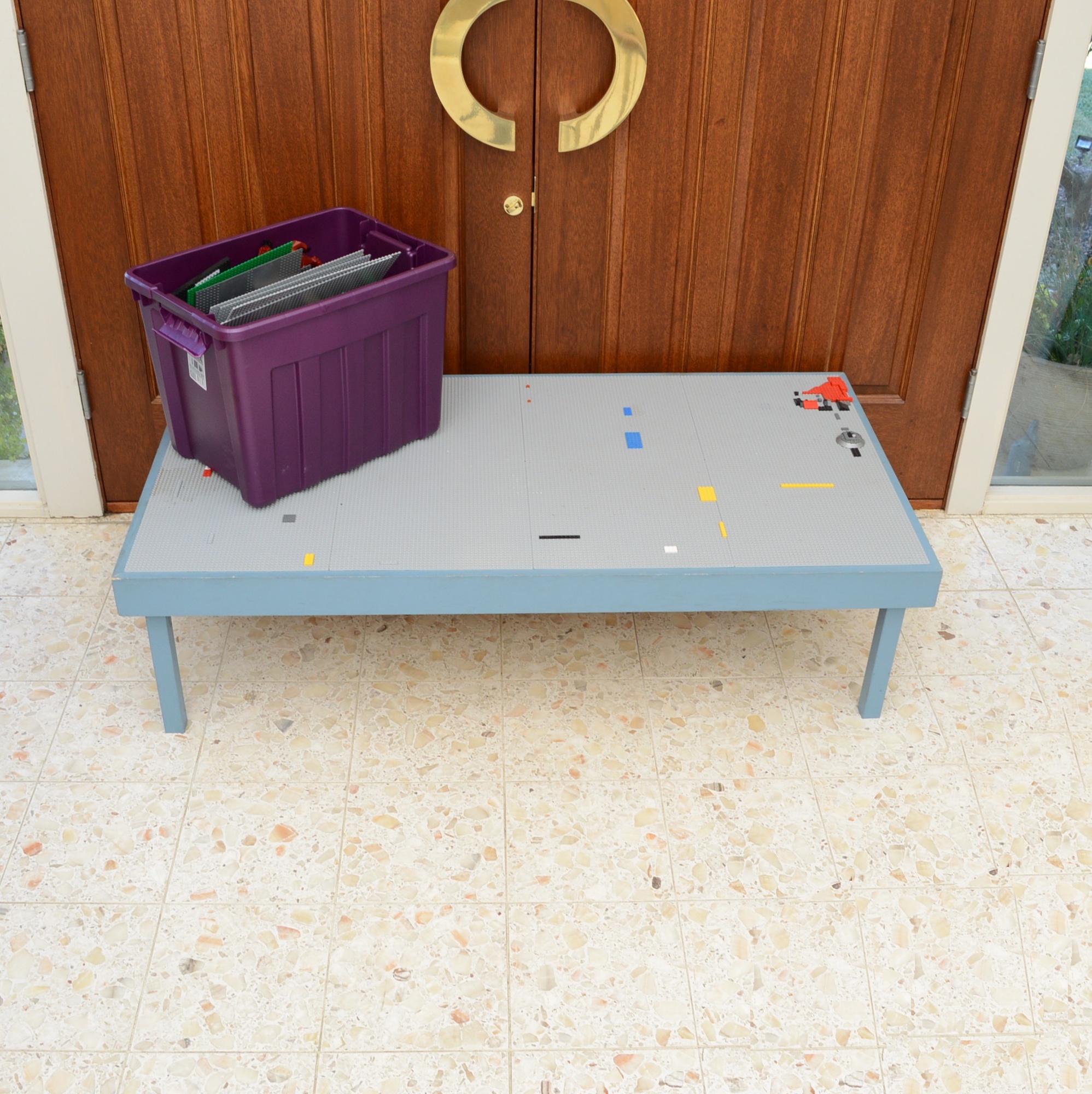 Extensive LEGO Collection with Building Table