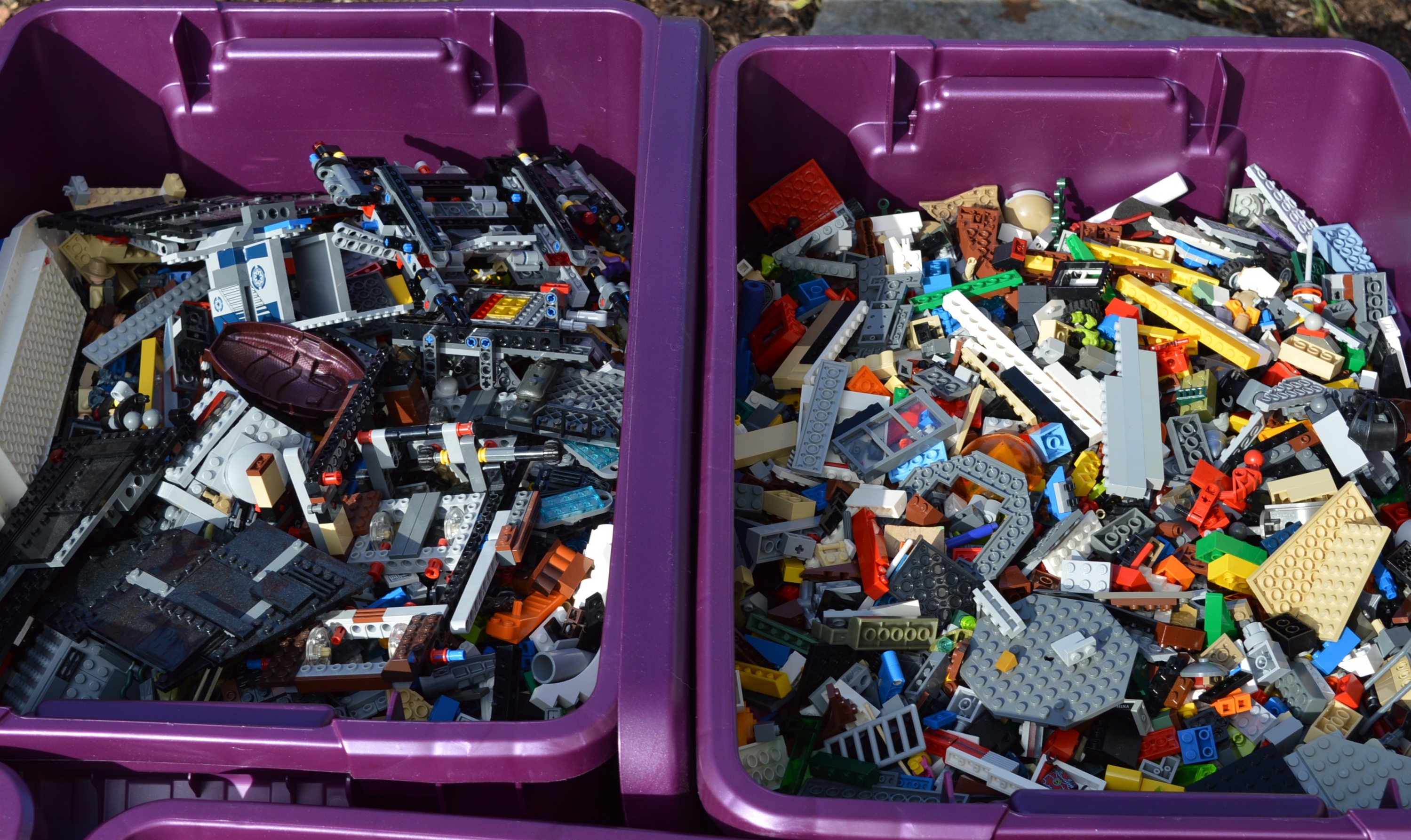 Extensive LEGO Collection with Building Table