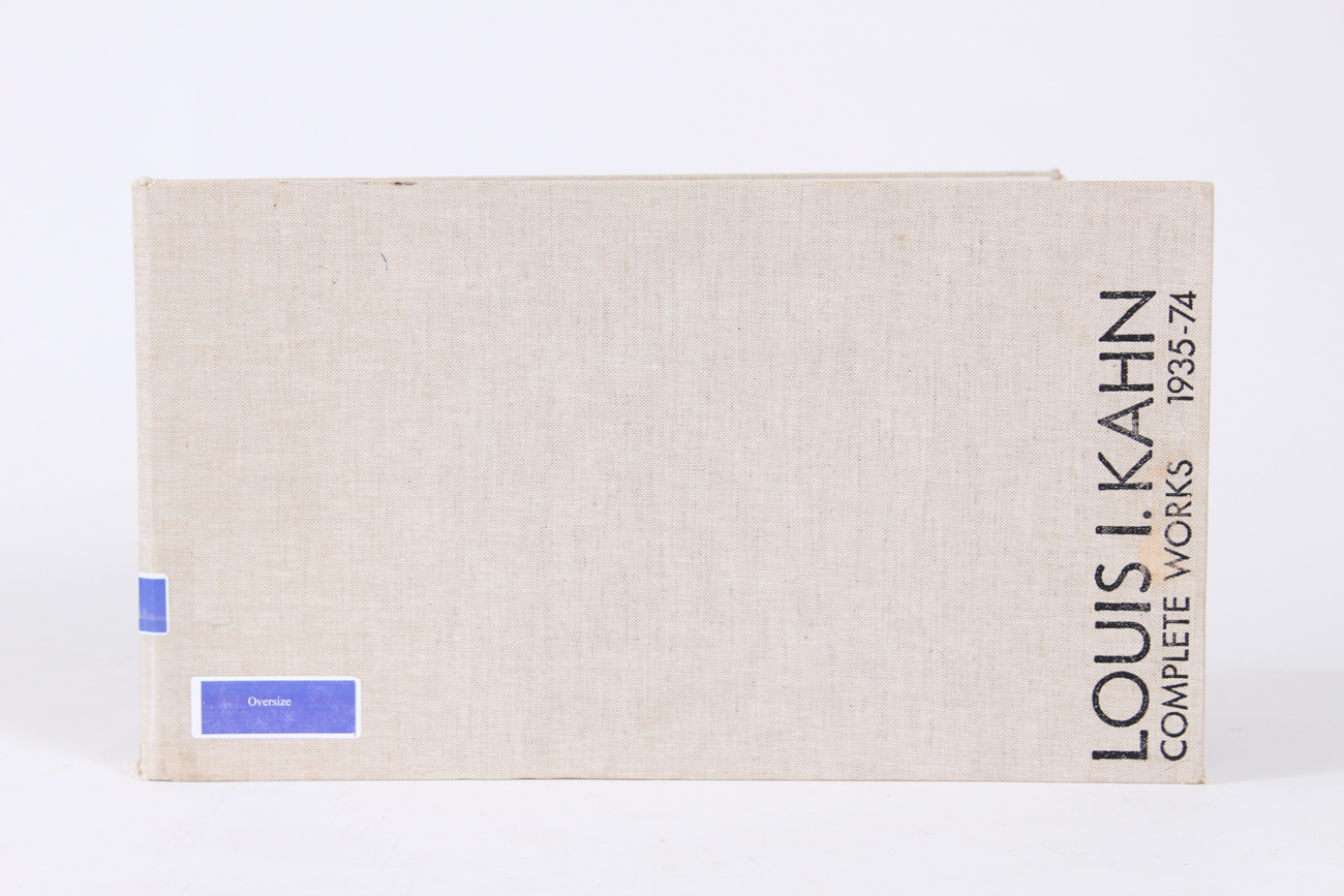 1977 "Louis I. Kahn, Complete Works 1935-1974"