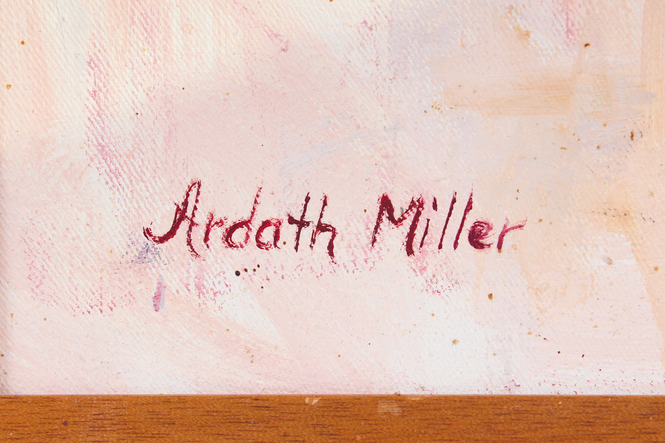 Original Ardath Miller Acrylic on Canvas Board Painting