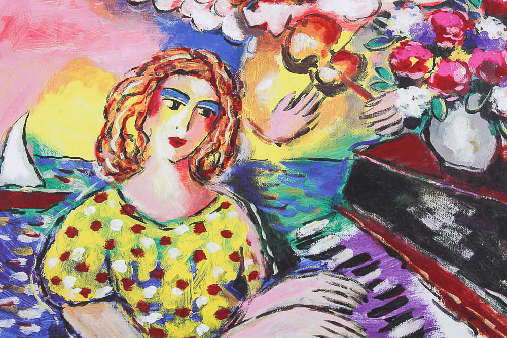 2005 Seriolithograph "Visions" by Zamy Steynovitz