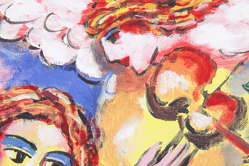 2005 Seriolithograph "Visions" by Zamy Steynovitz