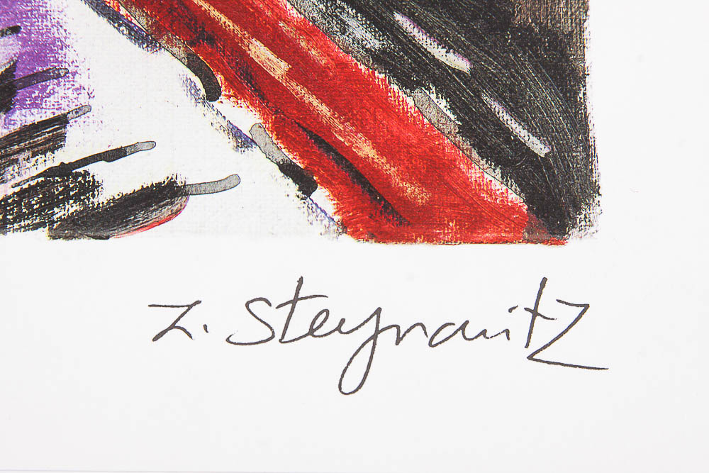 2005 Seriolithograph "Visions" by Zamy Steynovitz