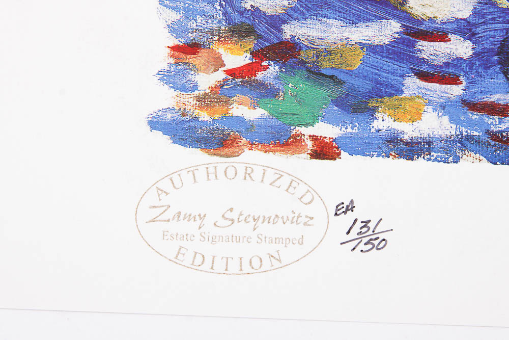 2005 Seriolithograph "Visions" by Zamy Steynovitz