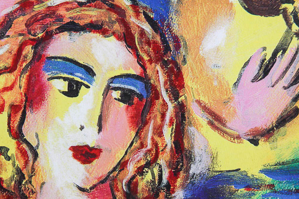 2005 Seriolithograph "Visions" by Zamy Steynovitz