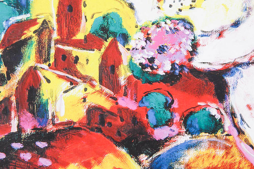 Seriolithograph by Zamy Steynovitz "Sweet Dreams"