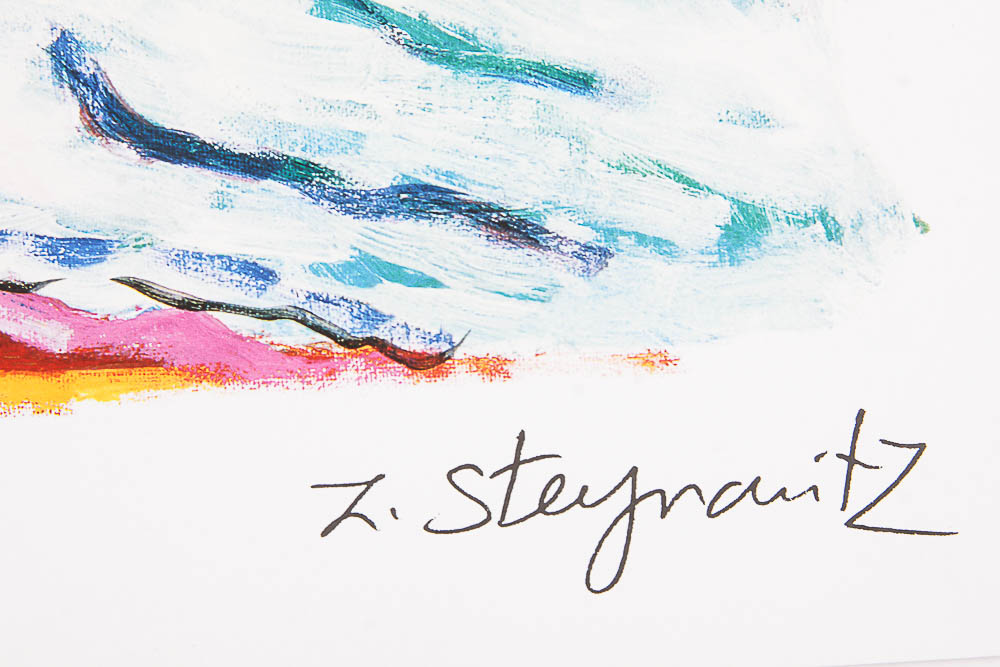 Seriolithograph by Zamy Steynovitz "Sweet Dreams"