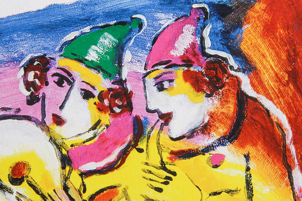 Seriolithograph by Zamy Steynovitz "Sweet Dreams"