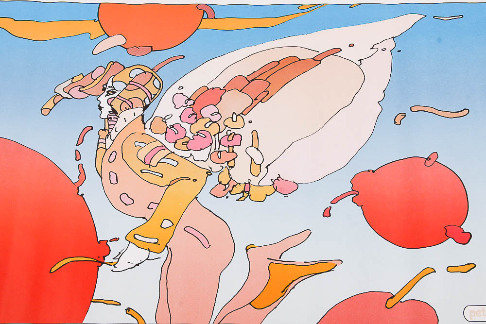 Pair of Peter Max Posters from 1982 World's Fair