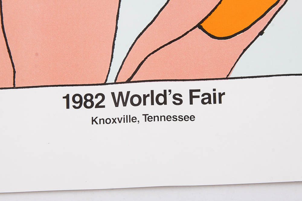 Pair of Peter Max Posters from 1982 World's Fair