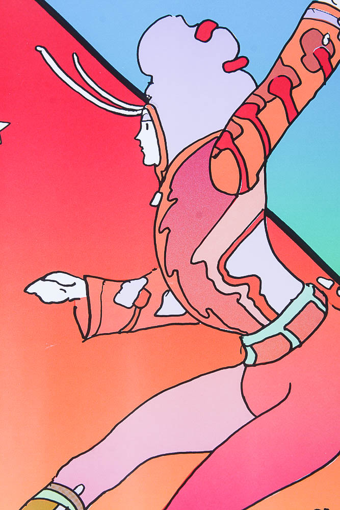 Pair of Peter Max Posters from 1982 World's Fair