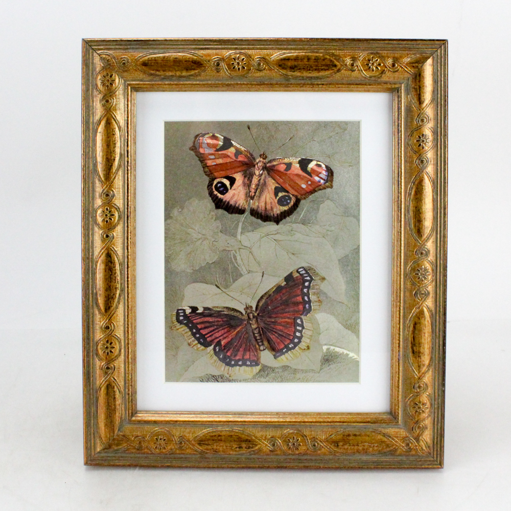 Dufex Reproduction Print on Embossed Foil "Butterfly"