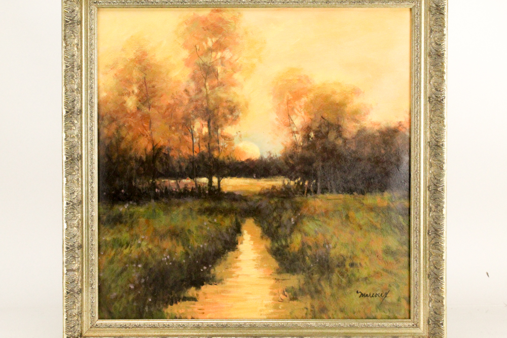 Marcoux Oil Painting on Canvas of Sunrise
