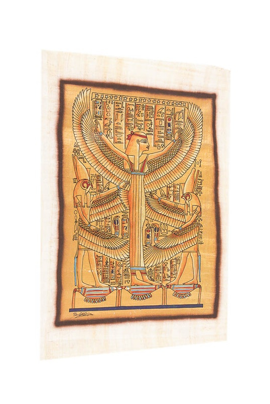 Egyptian Painting on Papyrus