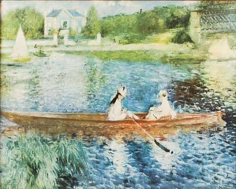 Framed Print "Boating on the Seine" after Pierre-Auguste Renoir