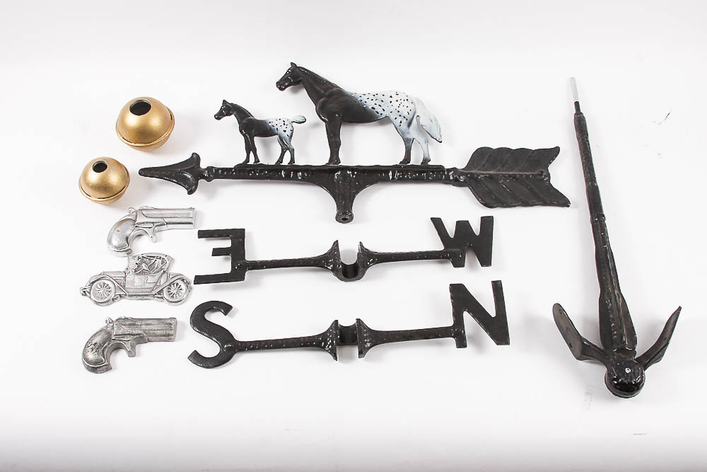Parts for a Metal Weathervane