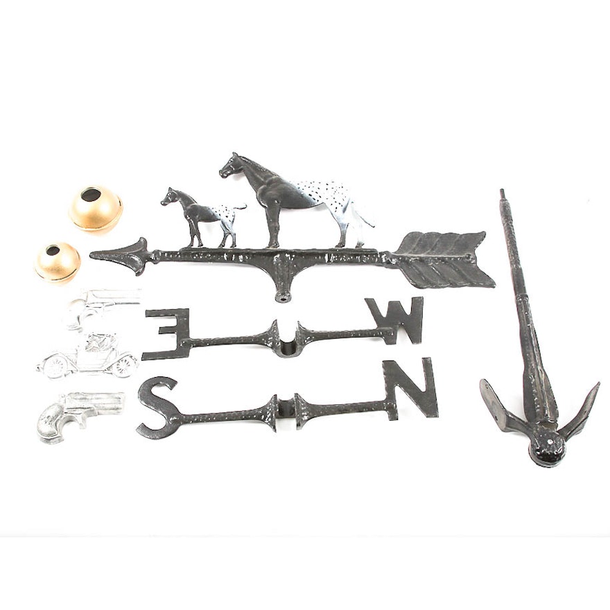 Parts for a Metal Weathervane