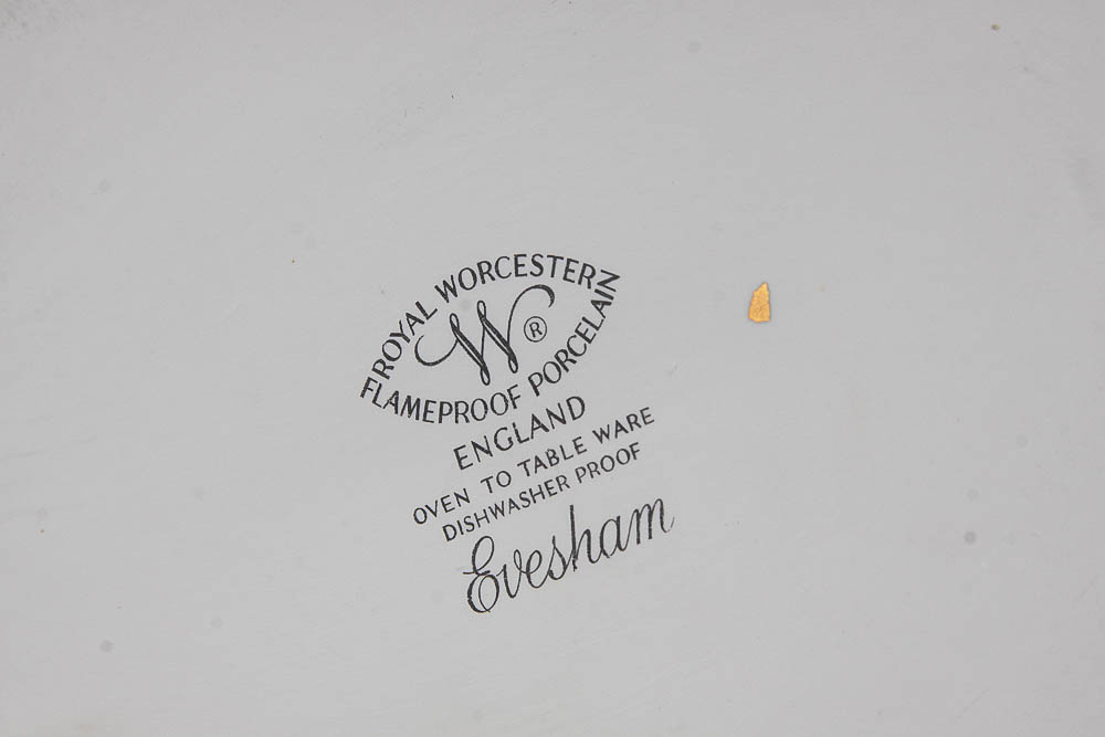 Set of Royal Worcester "Evesham" China and Tableware