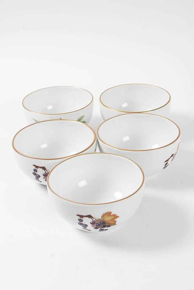 Set of Royal Worcester "Evesham" China and Tableware