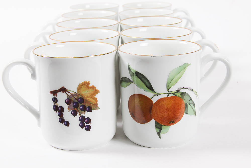 Set of Royal Worcester "Evesham" China and Tableware