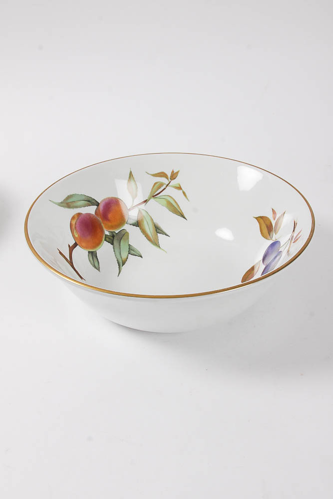 Set of Royal Worcester "Evesham" China and Tableware