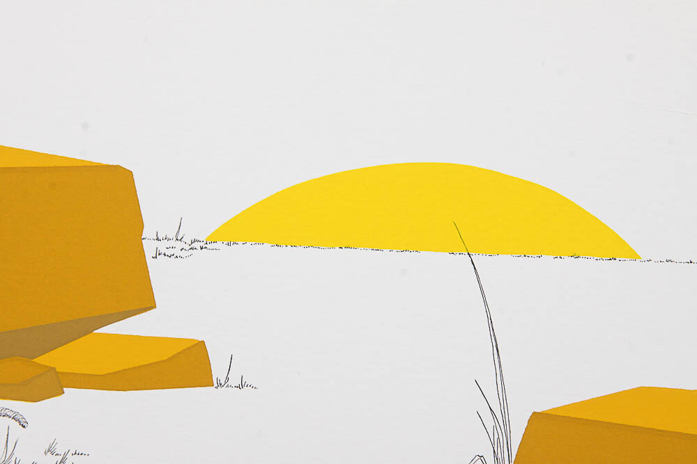 Signed Serigraph "Roadrunner" by Peter Parnall