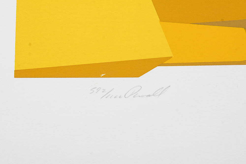 Signed Serigraph "Roadrunner" by Peter Parnall