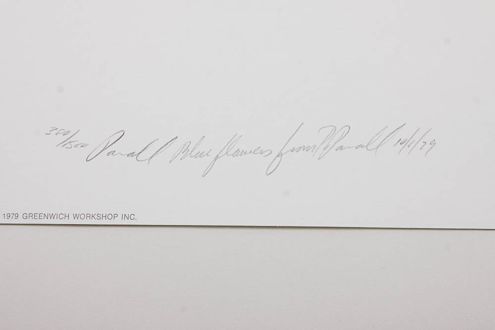 Signed Limited Edition Serigraph by Peter Parnall "Bison"