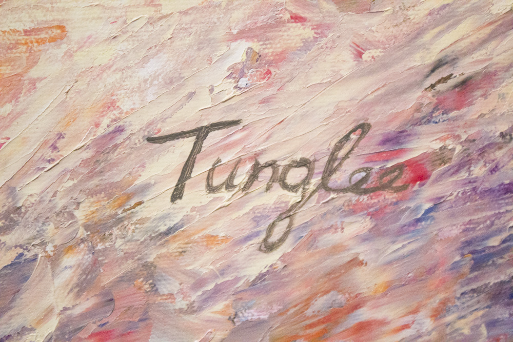 Tunglee Painting of a Garden