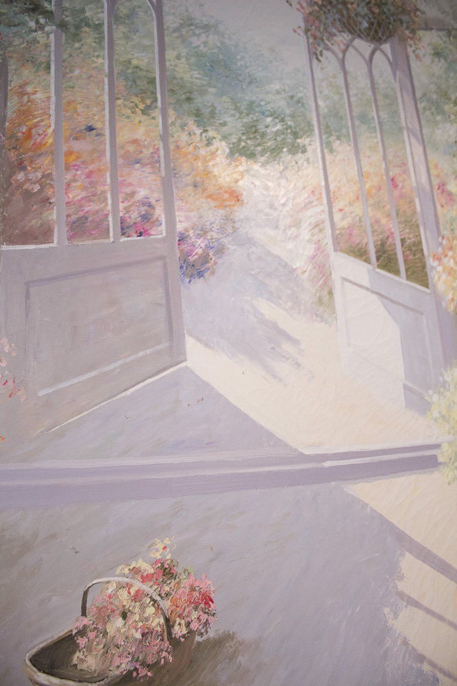 Tunglee Painting of a Garden