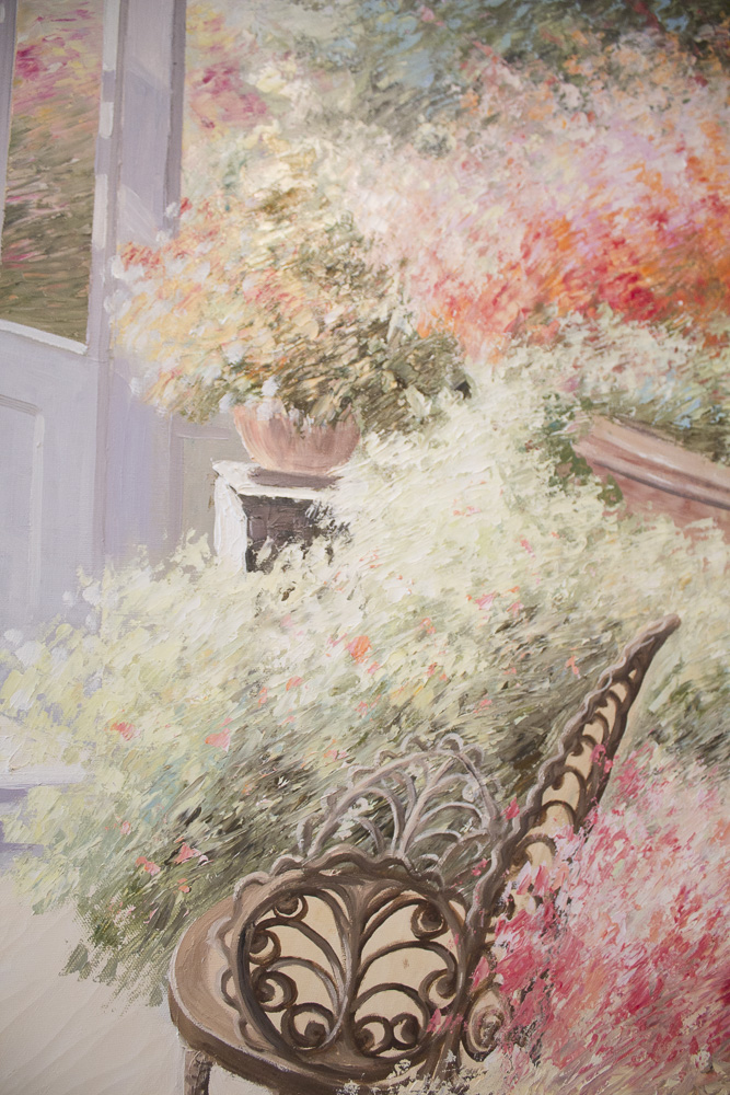 Tunglee Painting of a Garden