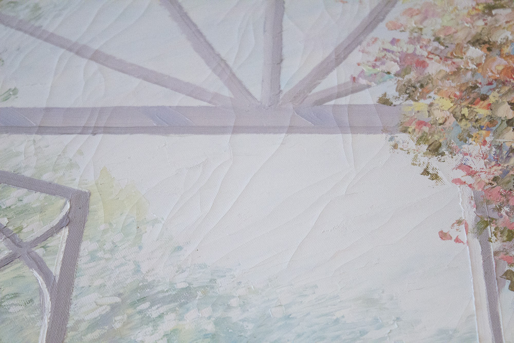 Tunglee Painting of a Garden