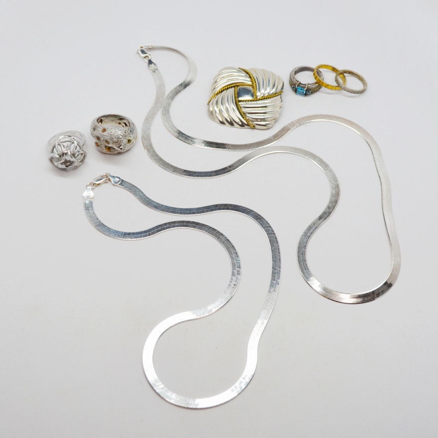 Sterling Silver Jewelry Collection