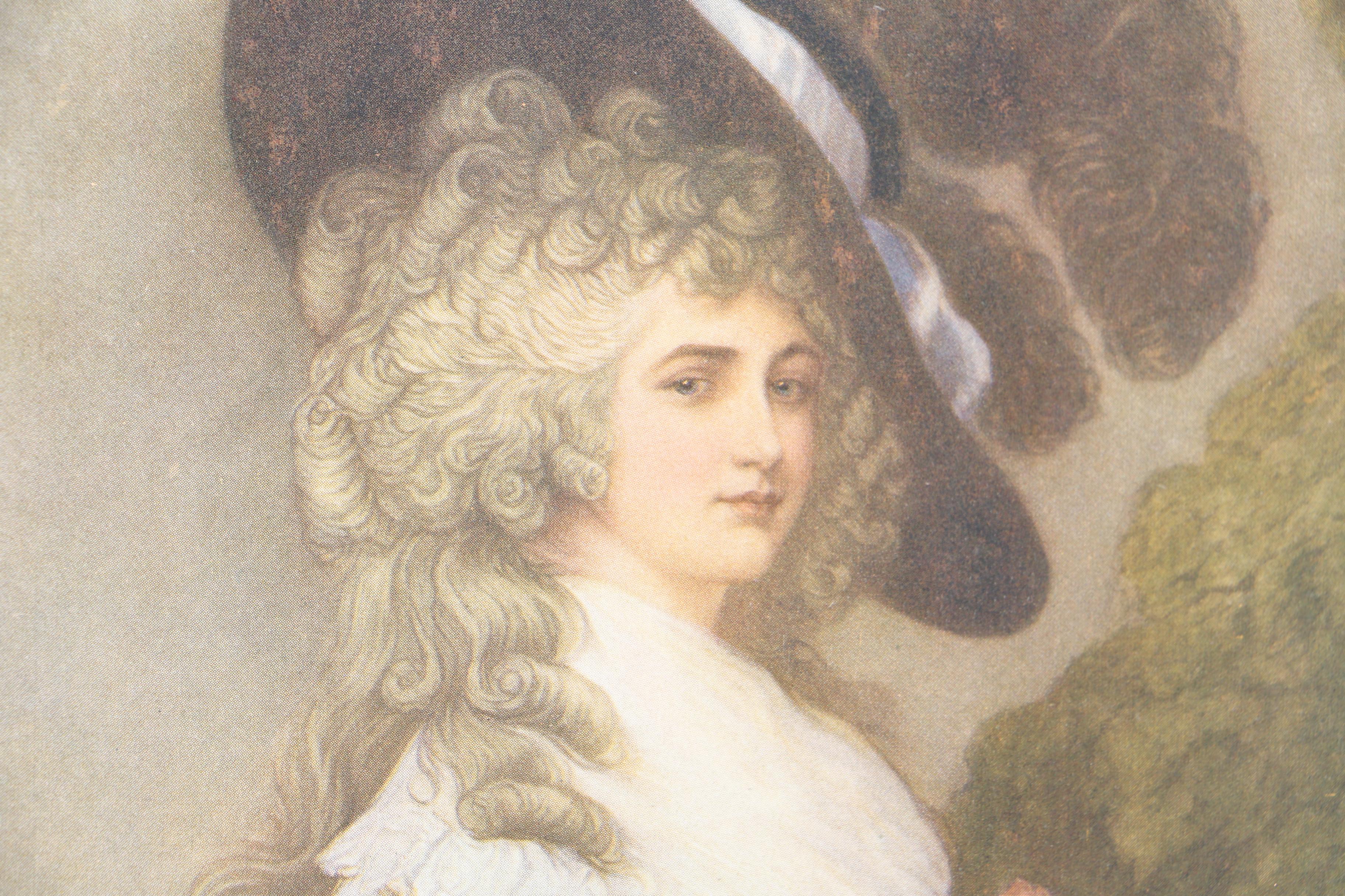 Offset Lithograph After Thomas Gainsborough "Duchess of Devonshire"