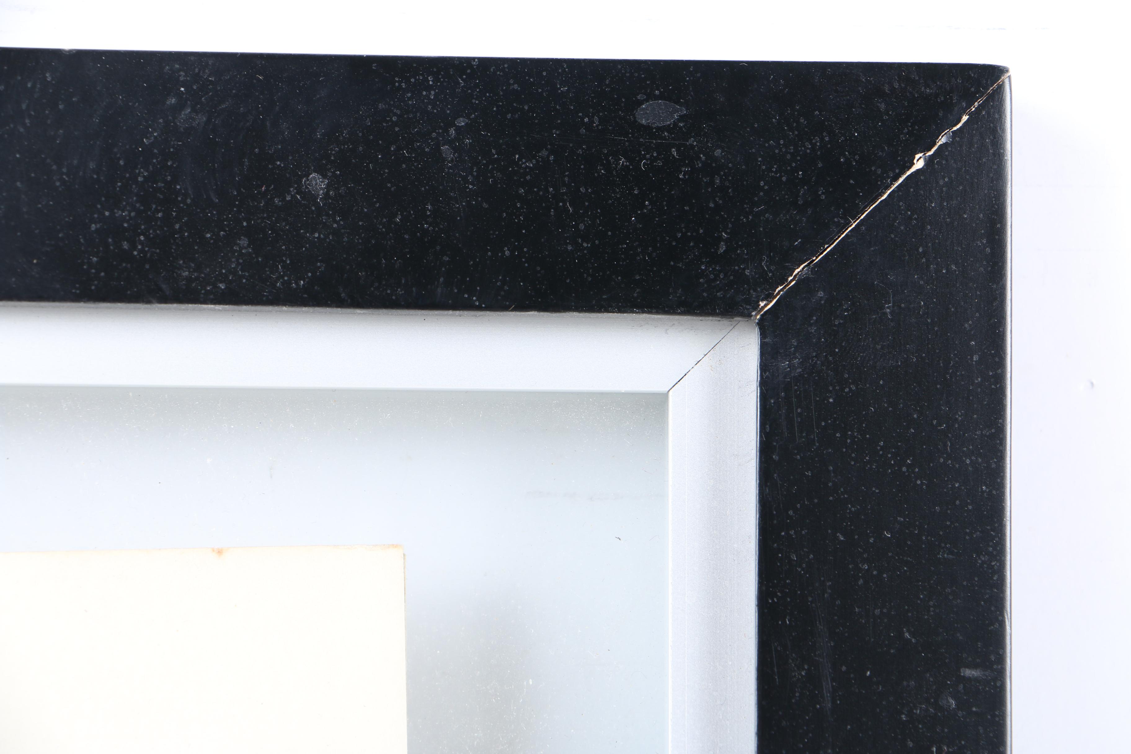 Framed 1961John F. Kennedy Inaugural Invitation