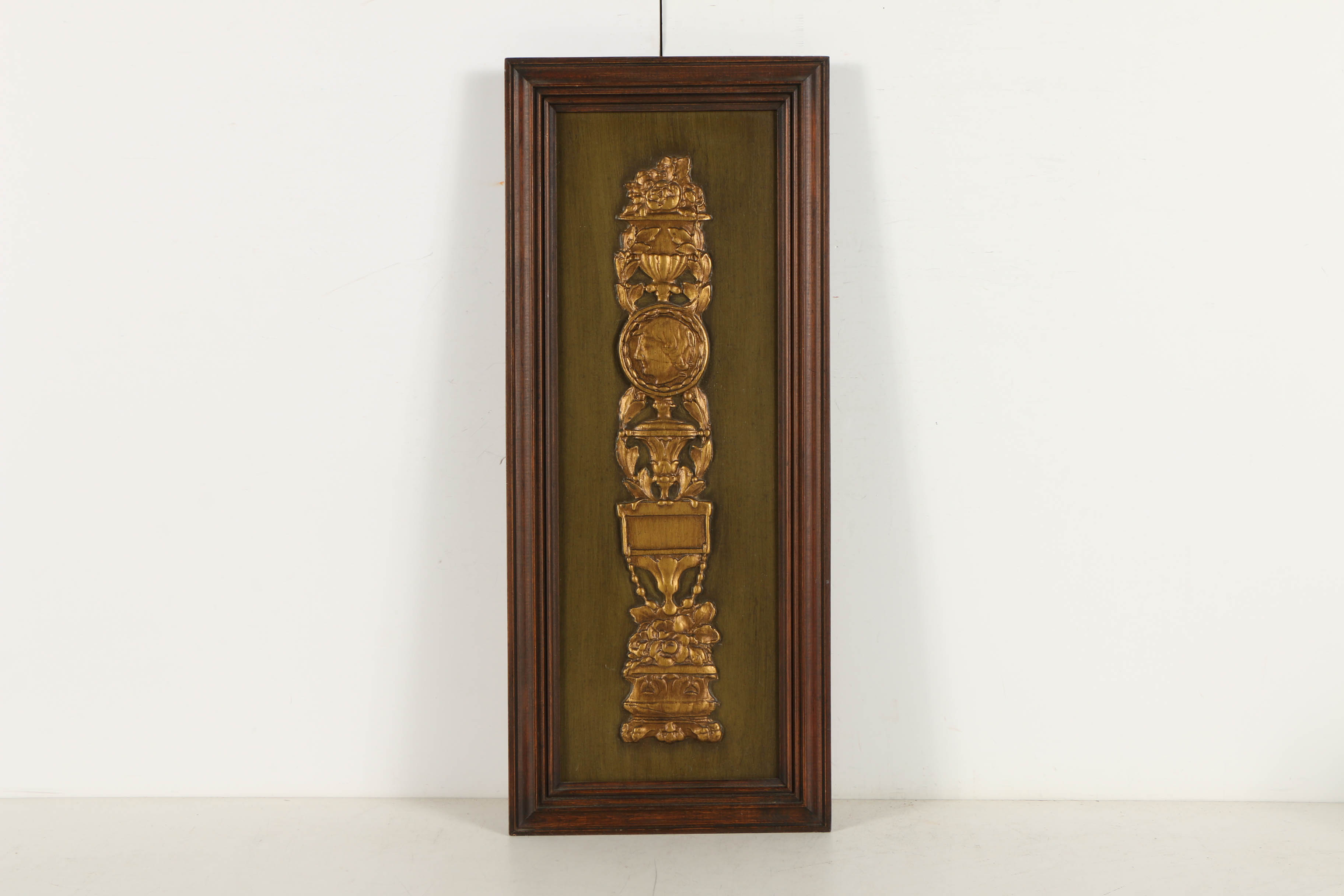 Vintage Roman Coin and Standard Wall Plaques