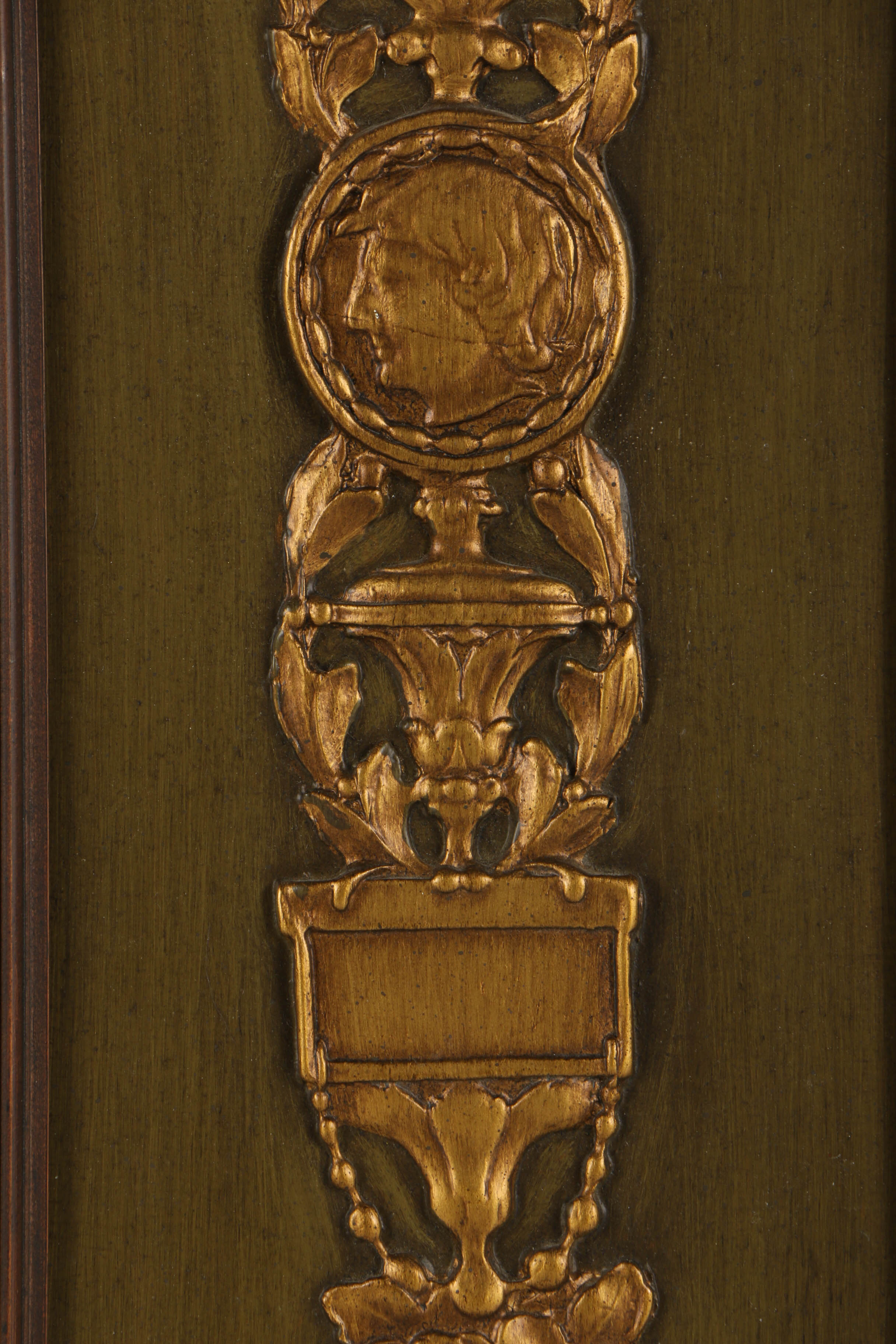 Vintage Roman Coin and Standard Wall Plaques