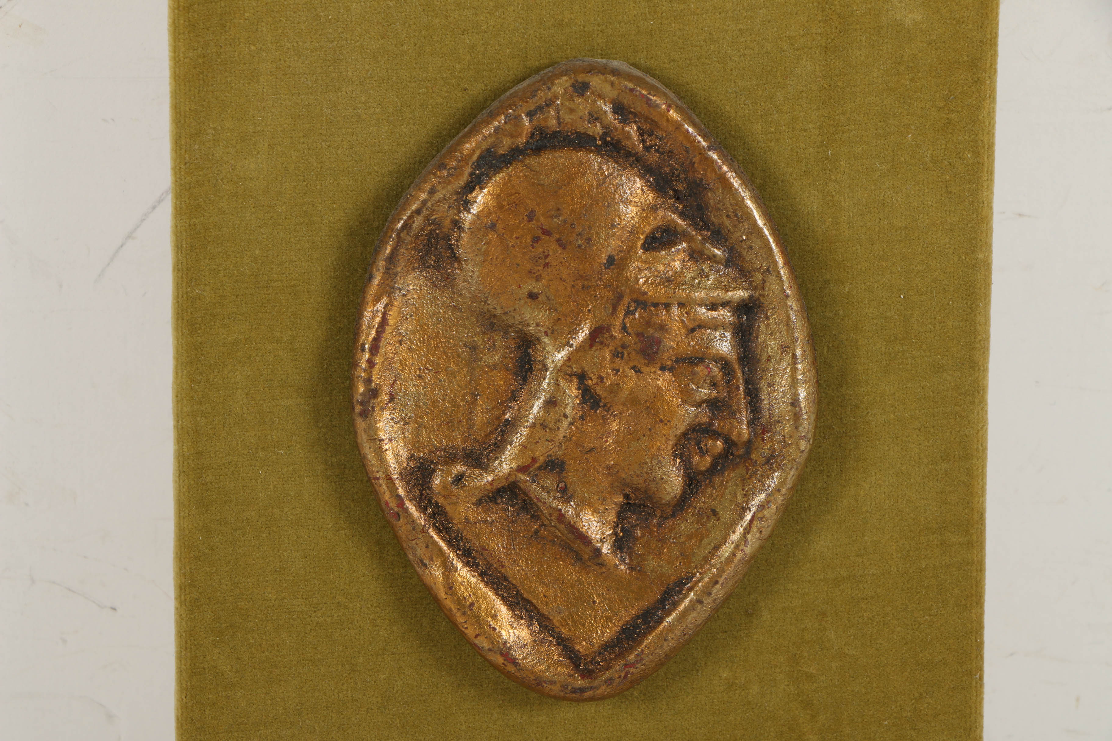 Vintage Roman Coin and Standard Wall Plaques