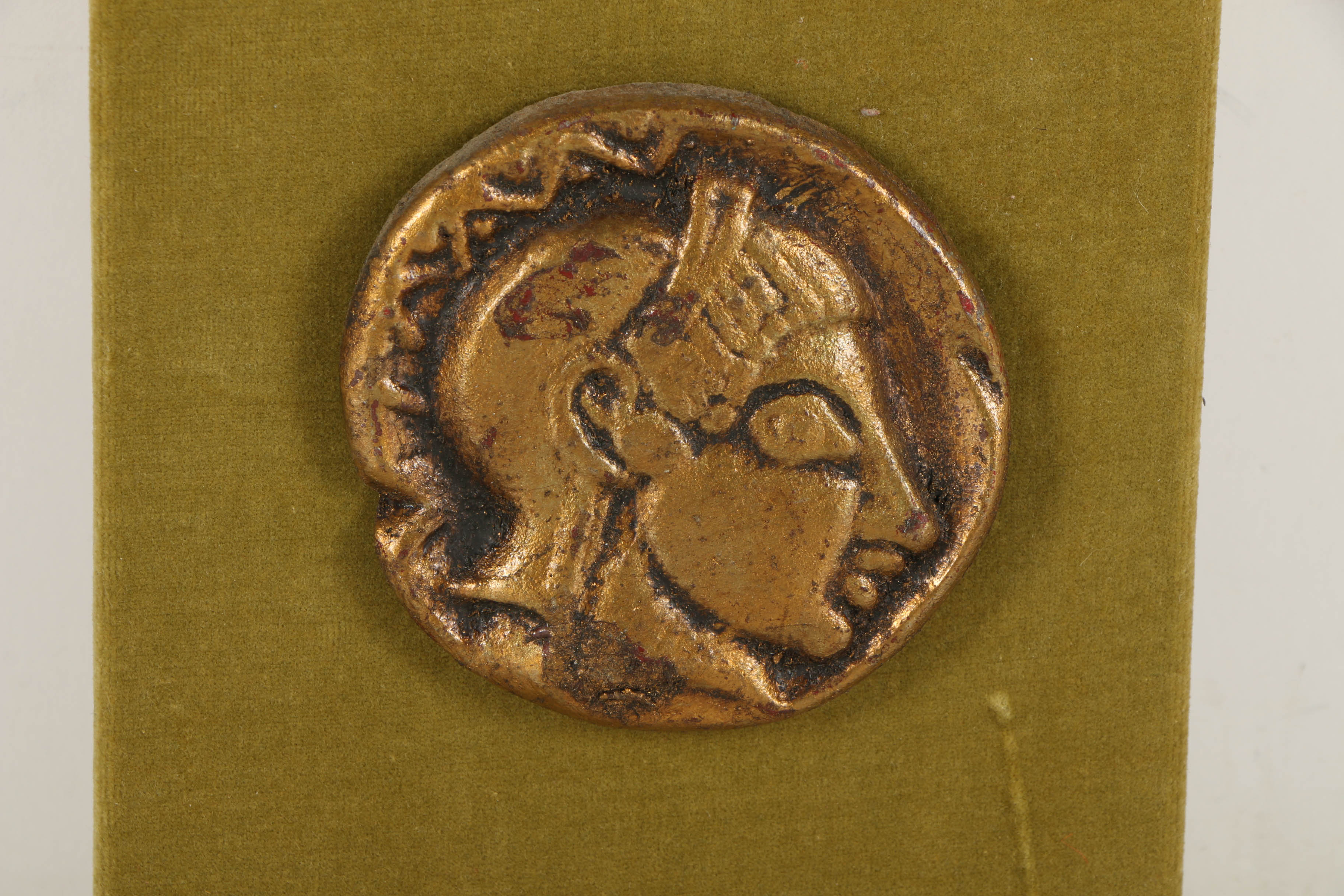 Vintage Roman Coin and Standard Wall Plaques