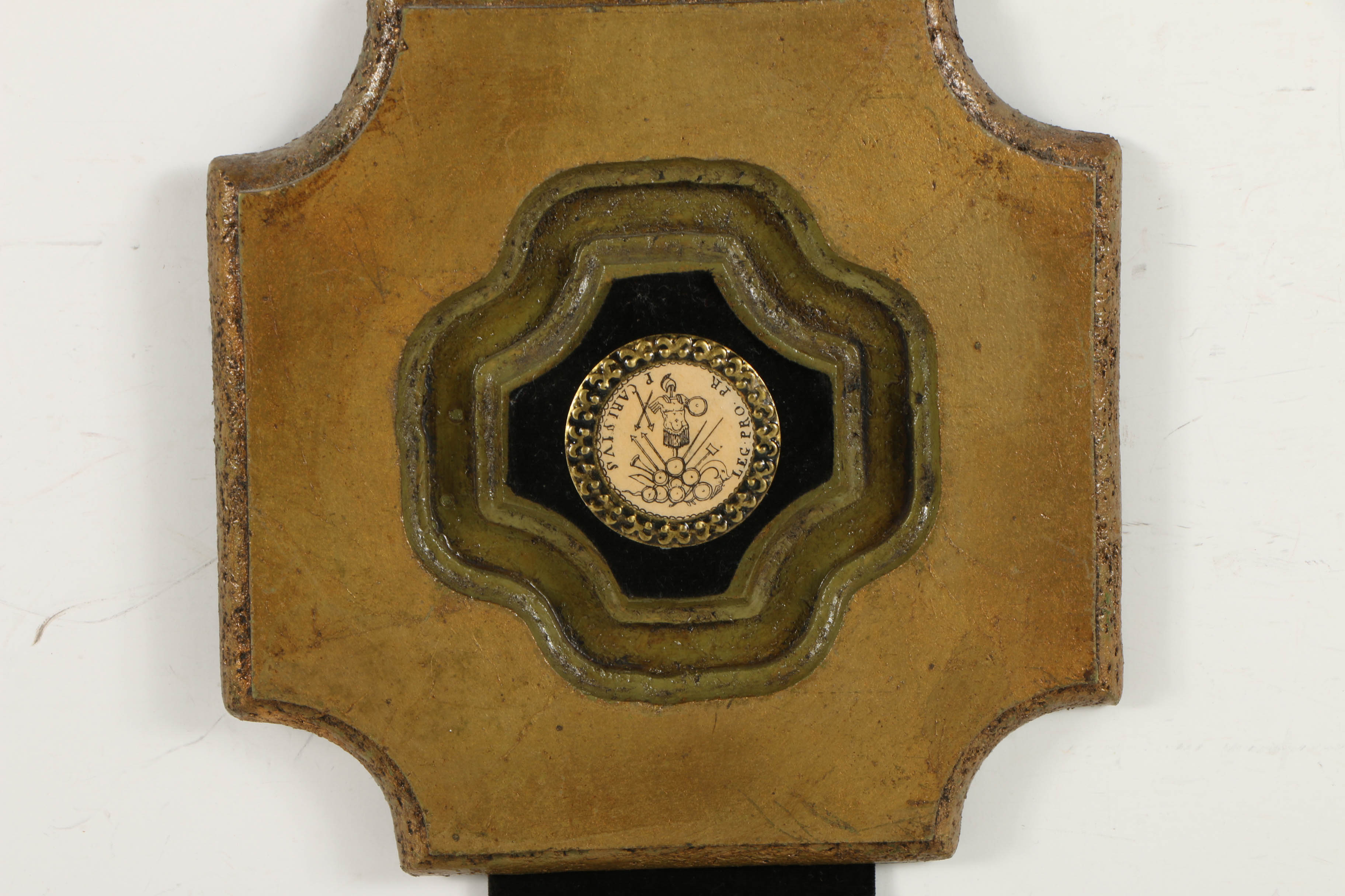 Vintage Roman Coin and Standard Wall Plaques