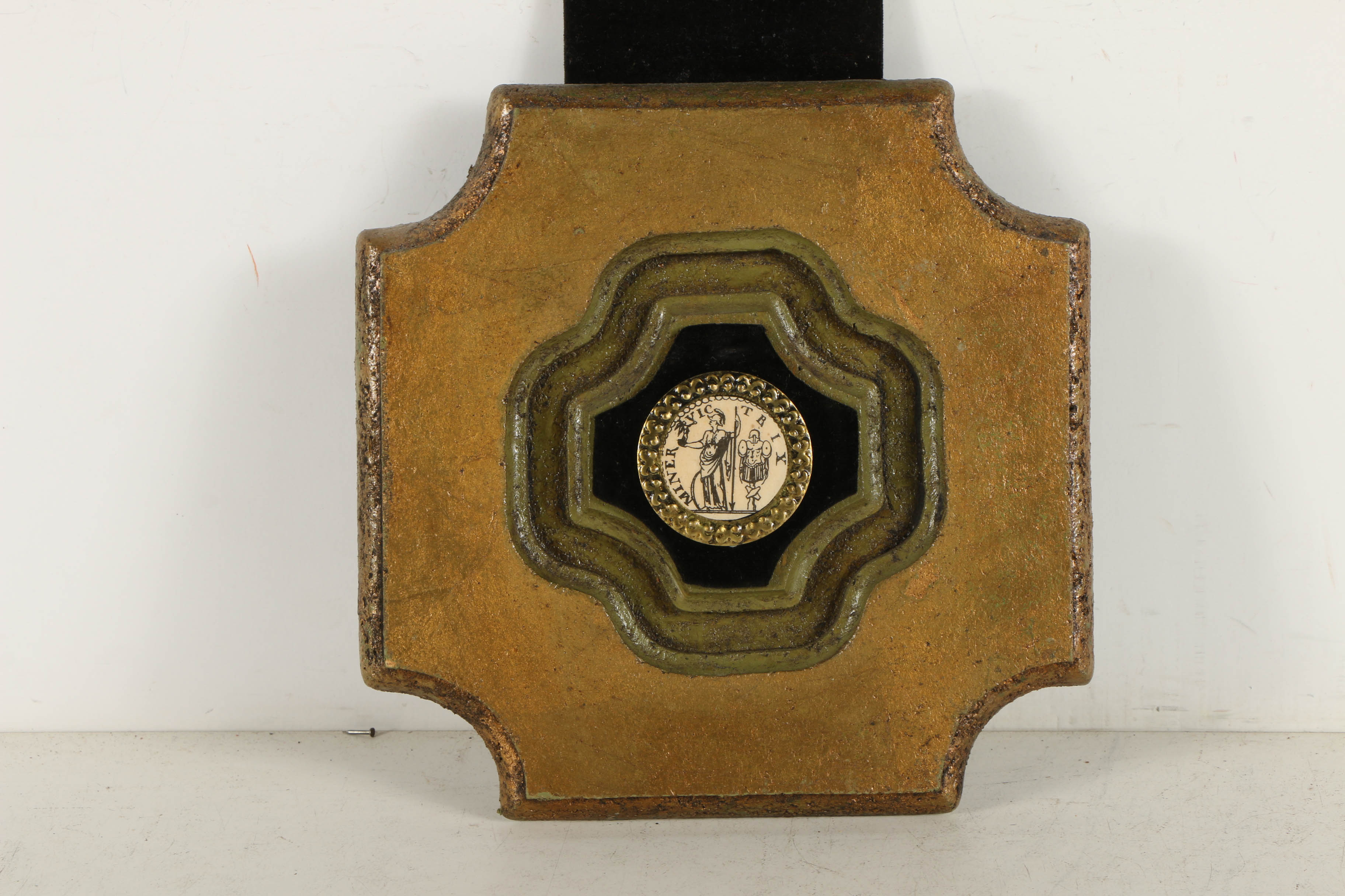 Vintage Roman Coin and Standard Wall Plaques