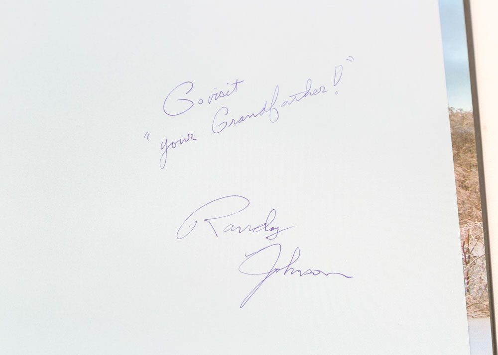 Signed Copy of Randy Johnson's "Grandfather Mountain"