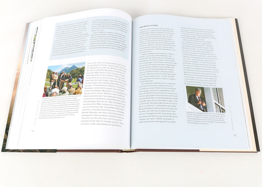 Signed Copy of Randy Johnson's "Grandfather Mountain"