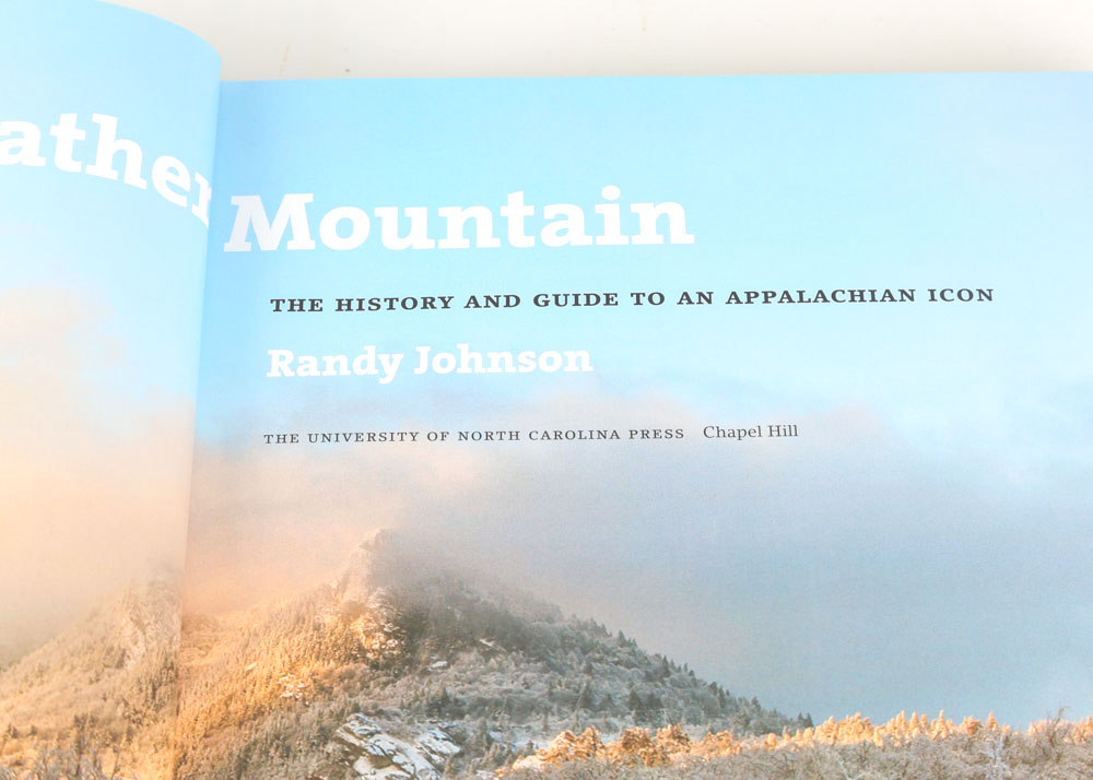 Signed Copy of Randy Johnson's "Grandfather Mountain"