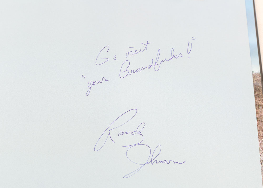 Signed Copy of Randy Johnson's "Grandfather Mountain"