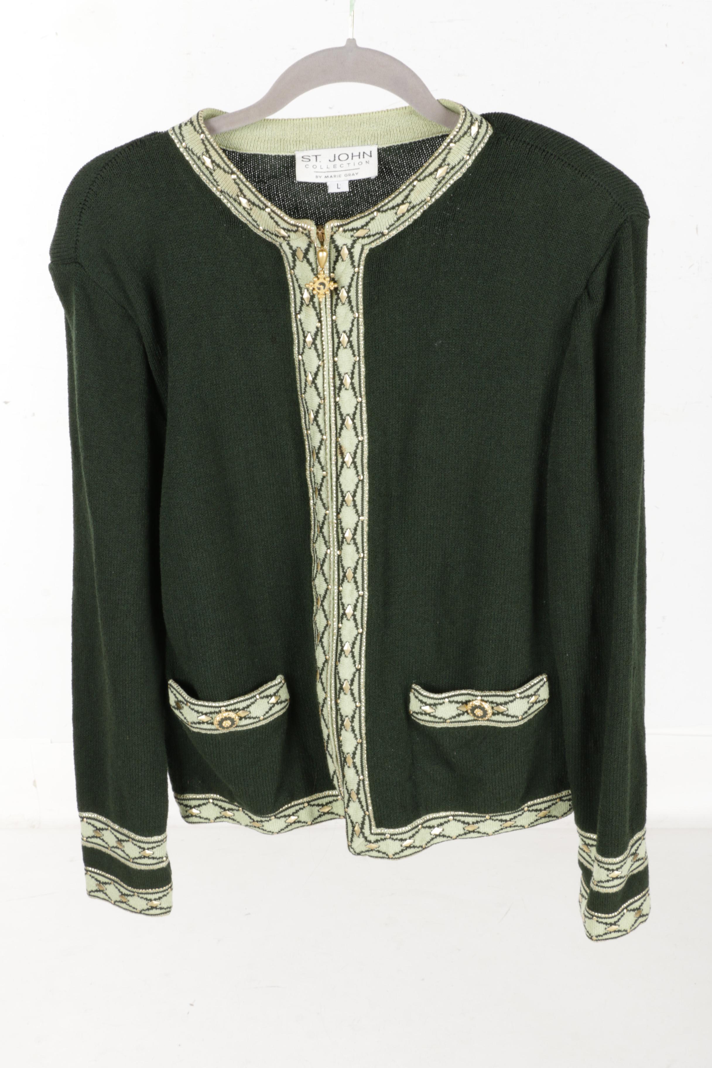 Assortment of St. John Skirt Sets and Jacket